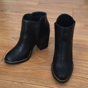ASOS black booties